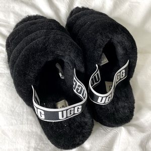 Ugg fluff yeah slides